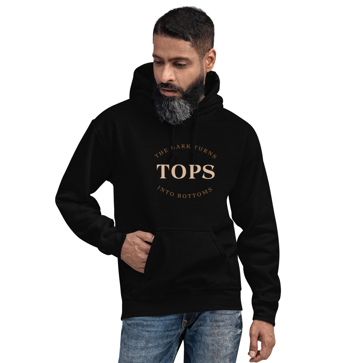 The Dark Turns Tops Into Bottoms Hoodie