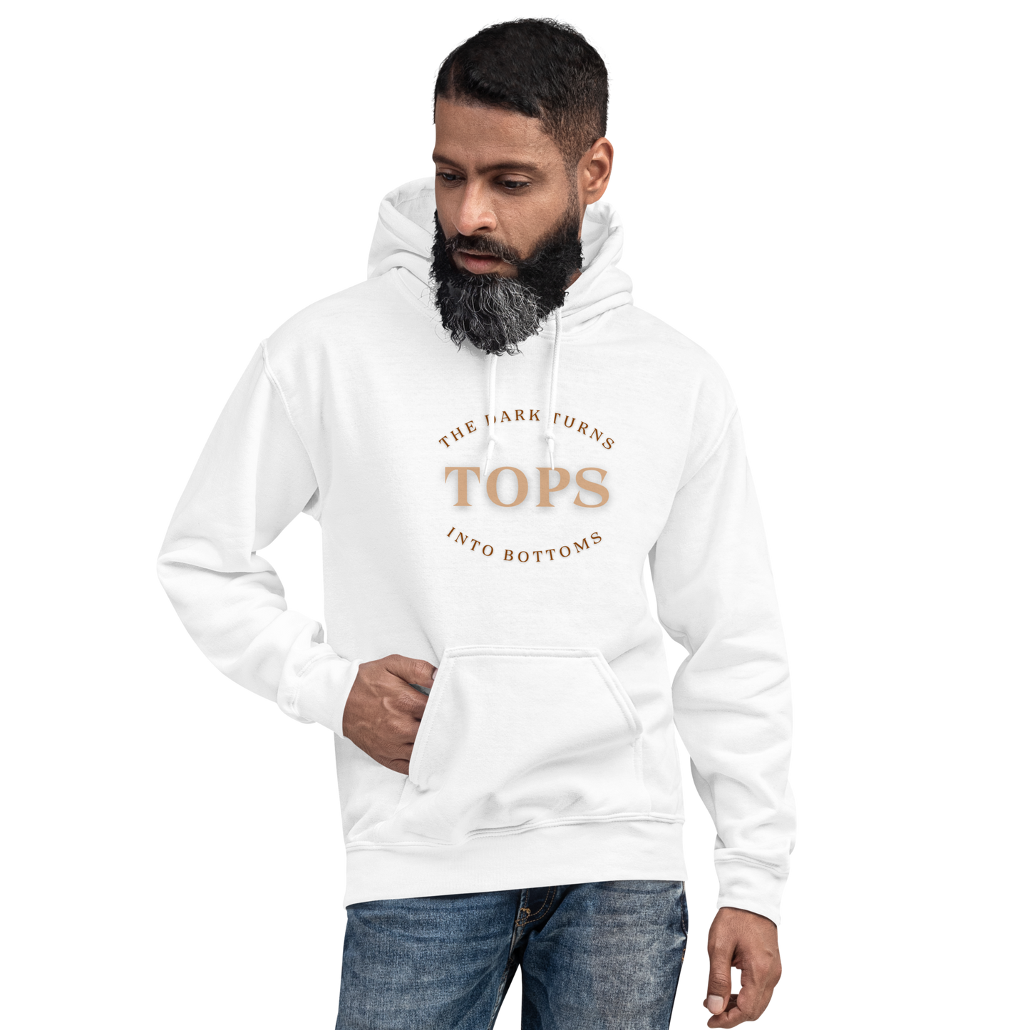 The Dark Turns Tops Into Bottoms Hoodie